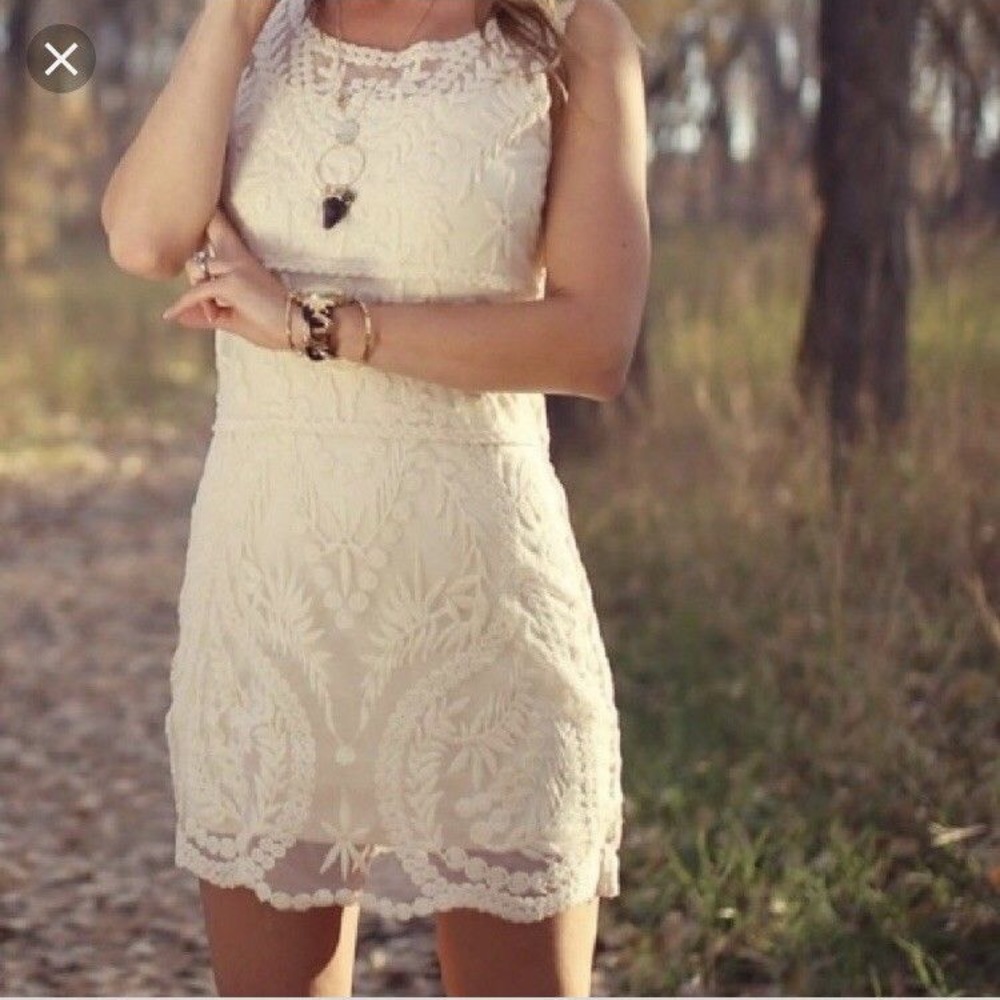 Express lace dress